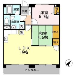 シュクレ川崎の物件間取画像